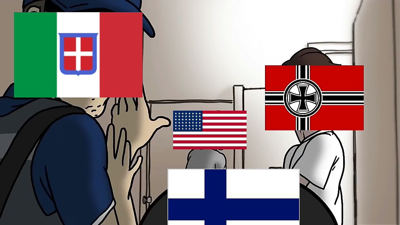 轴心国之间才有的默契